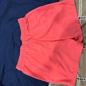 adidas Coral Pink Athletic Swim Shorts